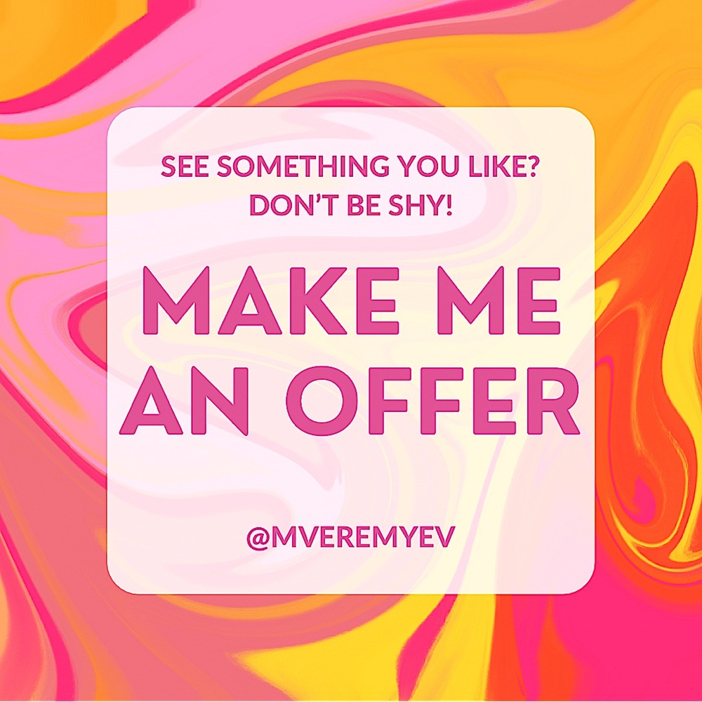 Offers welcome!